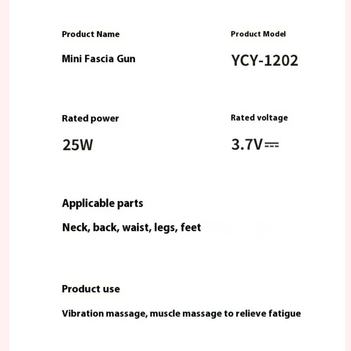 Mini Massage Gun