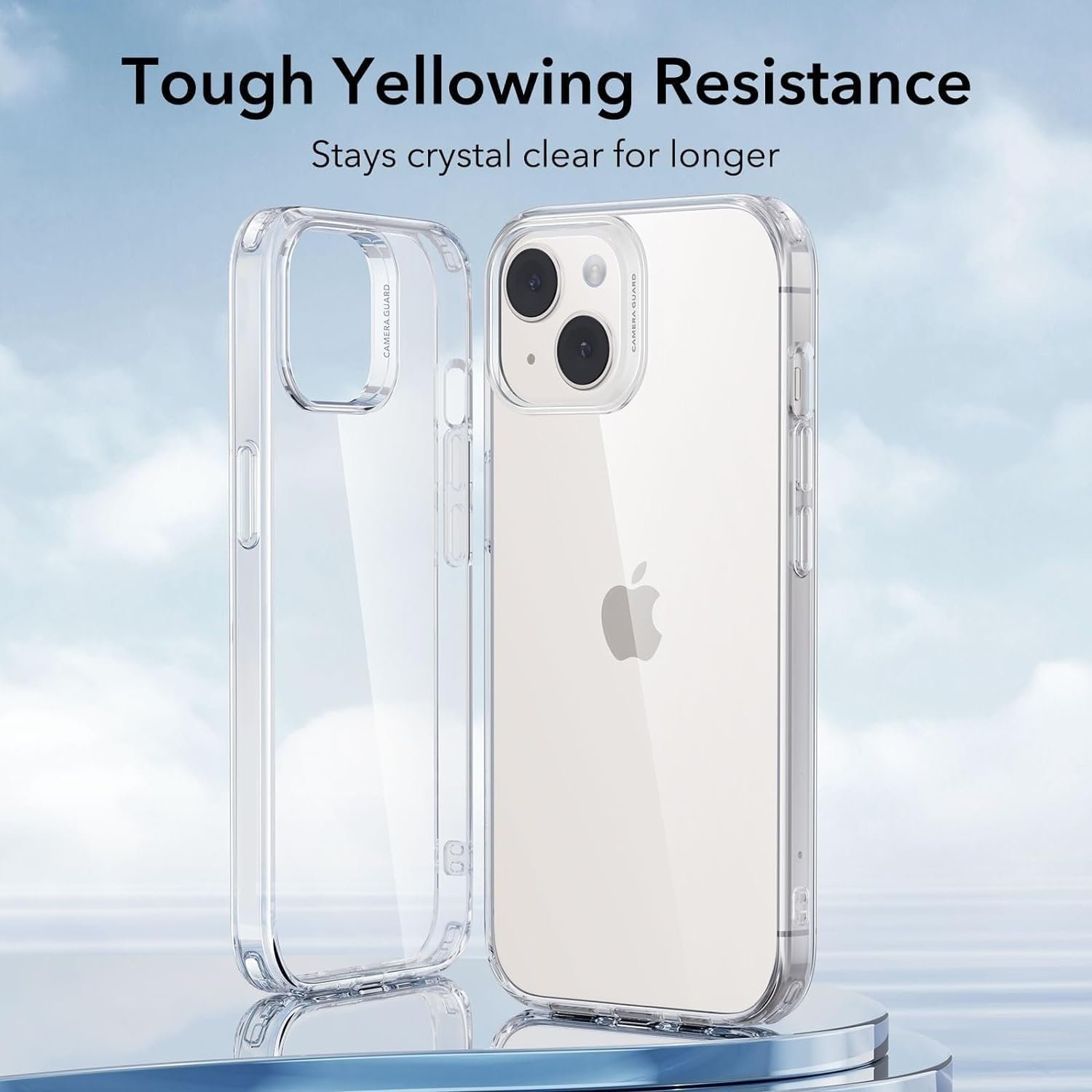 ZedGear Case for iPhone 15 Silicone Case Clear Transparent Shockproof Scratch Resistant Protective Phone Soft Silicone Slim Cover for iPhone 15 (Transparent)