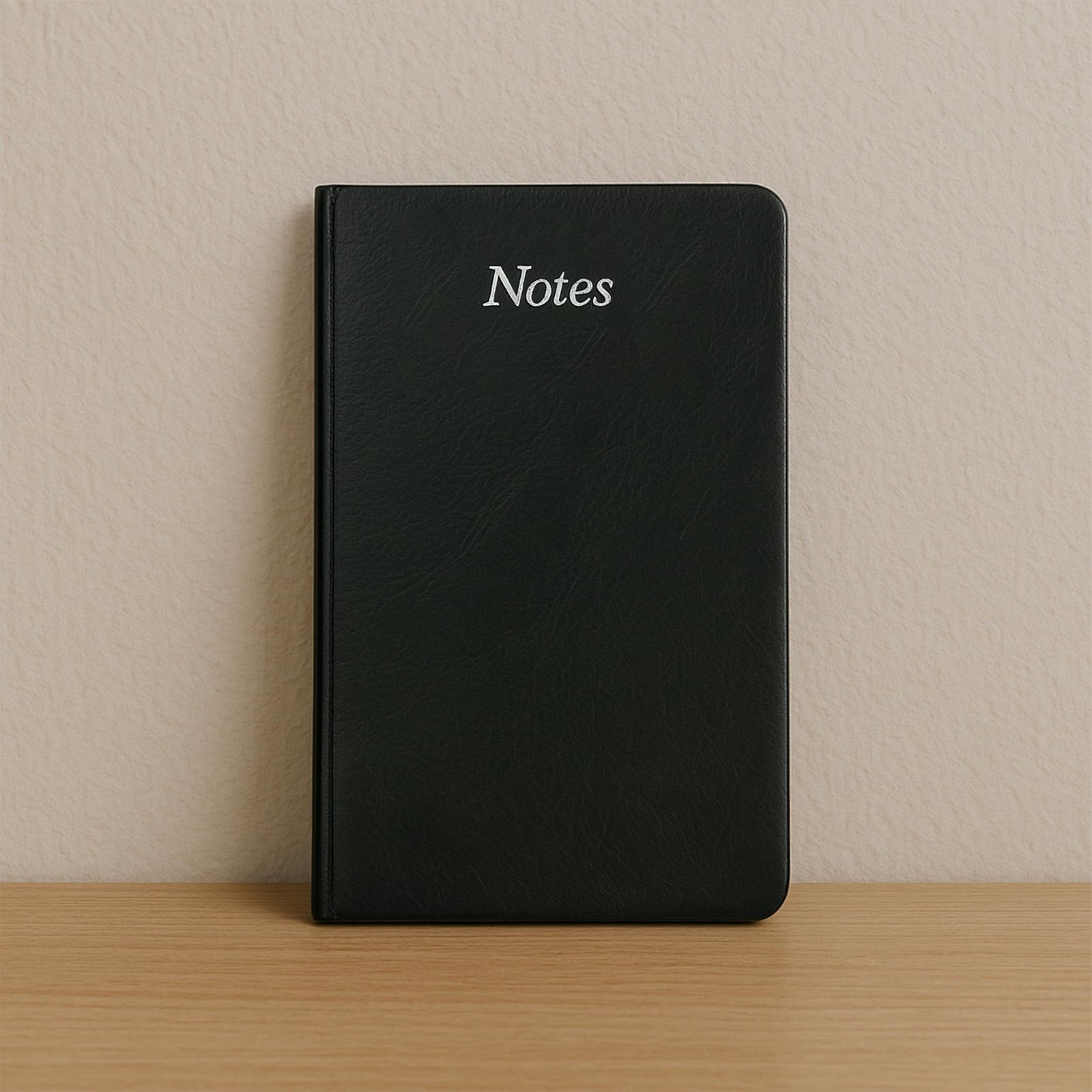 Cubic A7 Palm Notebook | Black | Pack of 3 | Compact & Stylish Softbound for Note-Taking, Pocket Use & Journaling | Smooth Paper | Durable & Handy